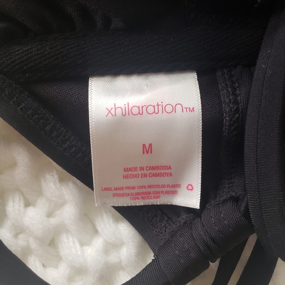 Xhilaration High Cut Lace Up Swim - Picture 4 of 4